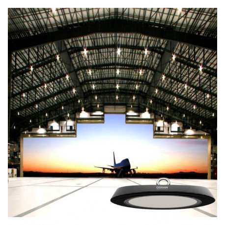Led high-bay UFO industrieel 80W/100W/150W OSRAM zonder flikkering