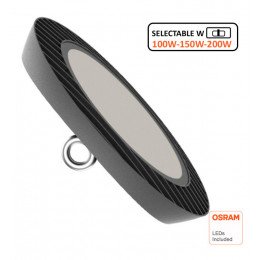 Led high-bay UFO industriële campana 100W-150W-200W dimbaar zonder flikkeren