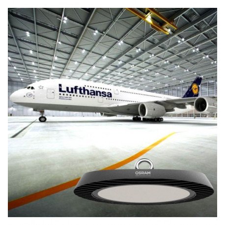 Led high-bay UFO industriële campana 100W-150W-200W dimbaar zonder flikkeren