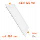 Inbouw ledpaneel Slim vierkant 24W CCT OSRAM