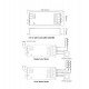 LED-controller CCT/RGB 12-24V 2,4GHz met afstandsbediening