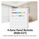 Controladora LED CCT RGB 12-24V 2,4GHz con panel y mando