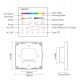 Controladora LED CCT RGB 12-24V 2,4GHz con panel y mando