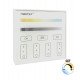 LED CCT-controller 12-24V 4 zones + RF 2,4GHz-afstandsbediening