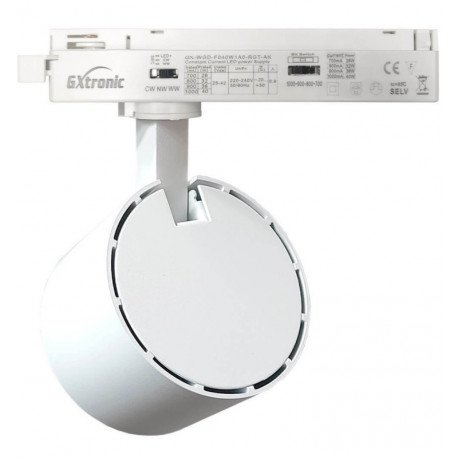 Led railspot 1-fase 40W-28W CCT CRI+92 UGR13 24º