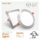 Downlight led 10W rond inbouw CCT roestvrij staal
