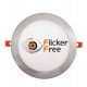 LED downlight slim 24W rond RVS CCT 205 mm