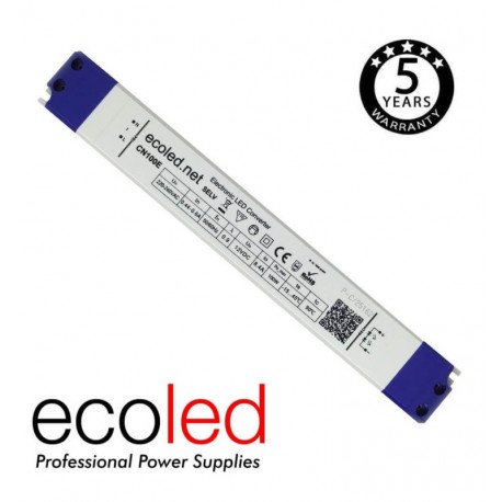 LED-voeding 12V 100W professioneel ECOLED IP20 TÜV