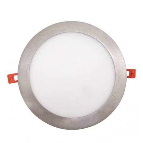 LED downlight slim 24W rond RVS CCT 205 mm