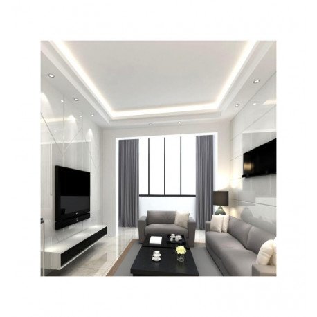 LED downlight slim 24W rond RVS CCT 205 mm