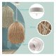 Rattan hanglamp Laos voor LED E27