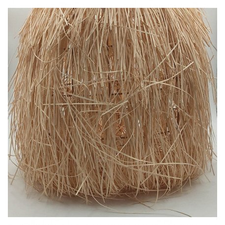 Rattan hanglamp Laos voor LED E27