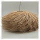 Hanglamp van rattan voor led E27, warme decoratie