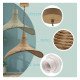 Hanglamp BAMBOO BALI voor led E27 warm decoratie