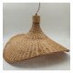 Hanglamp BAMBOO BALI voor led E27 warm decoratie