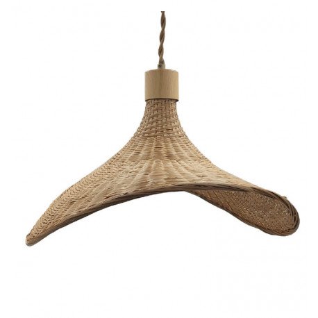 Hanglamp BAMBOO BALI voor led E27 warm decoratie