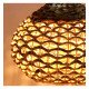 Hanglamp rattan voor ledlamp E27, warme decoratie