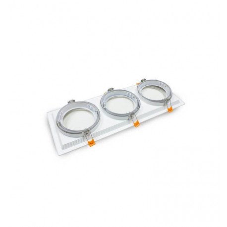LED High Bay Triple Recessed AR111 Adjustable Frame (Steel)