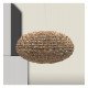 Hanglamp van rotan voor LED E27, warme decoratie