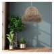 Hanglamp SEAGRASS voor ledlamp E27, natuurlijk ontwerp