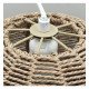 Hanglamp SEAGRASS voor ledlamp E27, natuurlijk ontwerp