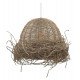 Hanglamp SEAGRASS voor ledlamp E27, natuurlijk ontwerp