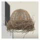 Hanglamp SEAGRASS voor ledlamp E27, natuurlijk ontwerp