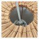 LED E27 Rattan Pendant Lamp, Natural Design
