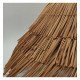 LED E27 Rattan Pendant Lamp, Natural Design