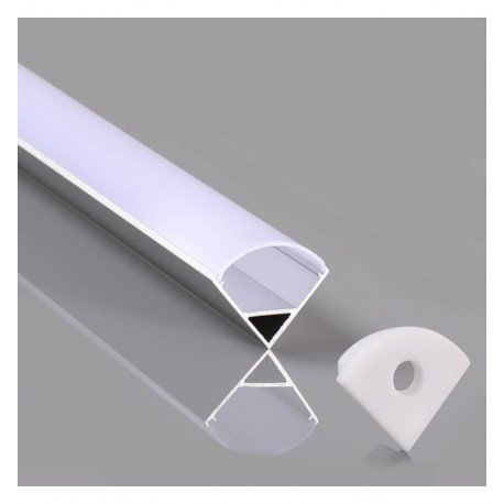 LED High Bay Aluminum Profile 2m Angular 90° L for LED Strips
