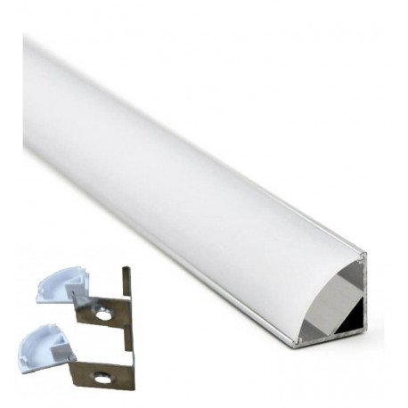 LED High Bay Aluminum Profile 2m Angular 90° L for LED Strips