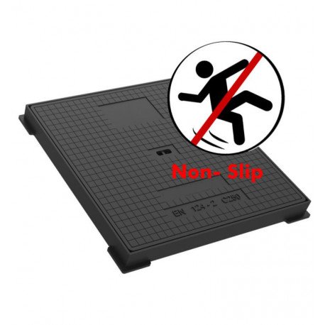 Tapa arqueta eléctrica fundición hierro C-250 25.000 kg