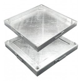 Tapa arqueta estanca galvanizada anti olores y anti insectos