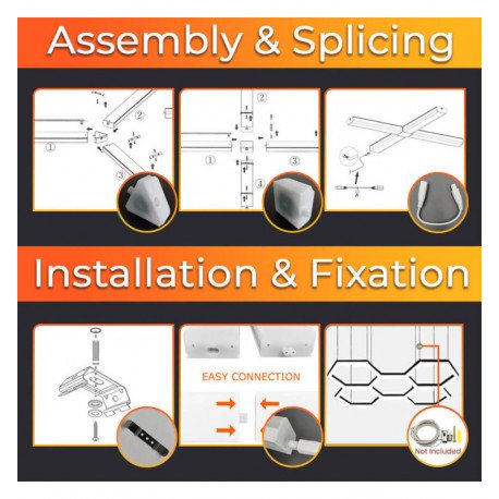 LED Strip 12W OSRAM Linear 60cm for Decorative Ceilings