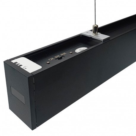 Hangende lineaire led-lamp 50W POLARIS 150 cm, 3CCT (interconnectie)