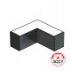 LED Angular Connector 9W POLARIS 90° for Linear Interconnection