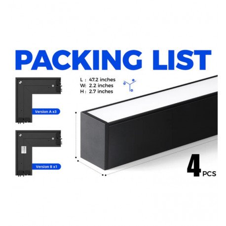 LED hoekconnector 9W POLARIS 90° voor lineaire koppeling
