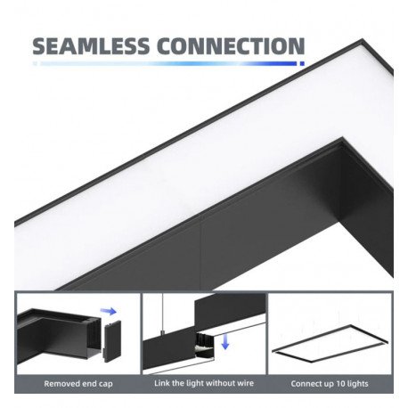 LED hoekconnector 9W POLARIS 90° voor lineaire koppeling