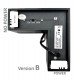 LED Angular Connector 9W POLARIS 90° for Linear Interconnection