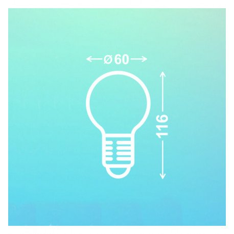 LED Bulb RGB 10W E27 with Remote, 3000K Warm Light