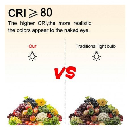 LED Bulb RGB 10W E27 with Remote, 3000K Warm Light