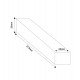 Voeding 24V 80W voor ledstrips GXTRONIC IP20