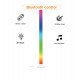 LED Floor Lamp RGBW Digital 10W 150cm with App & Remote