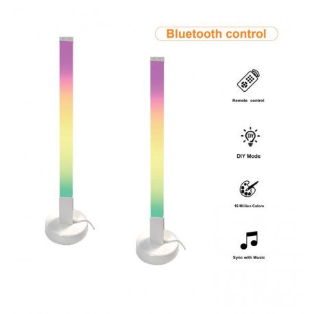 LED tafellamp 3,5W RGBW digitaal met app en afstandsbediening 45 cm