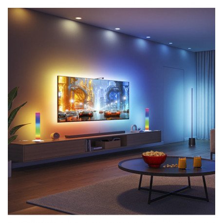 LED Table Lamp RGBW Digital 3.5W (Pack of 2) 45cm