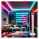 LED Table Lamp RGBW Digital 3.5W (Pack of 2) 45cm
