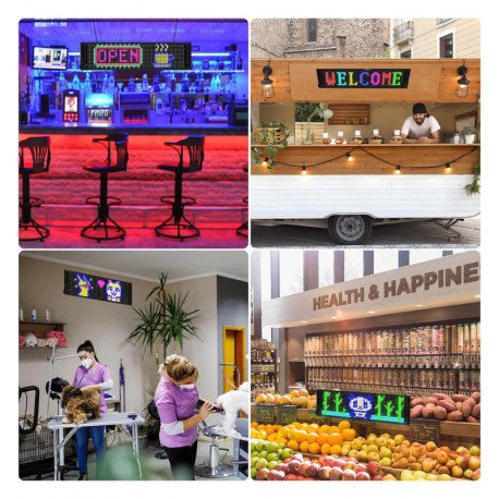 Display RGB Digital MAGIC FLEX 1280 pixels IP65 5V met app