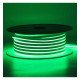 Neon LED flexibele strip 24V 13W/m groen voor decoratie
