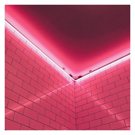 Tira Neón LED 24V 13W/m para decoración, bobina 50m rosa