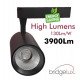 Led schijnwerper PARMA 30W voor 1-fase rail CCT CRI+92 48° zwart